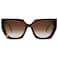 SOJOS Large Oversized Polarized Sunglasses for Women Big Designer Womens Trendy Square Shades SJ2205 Dark TortoiseBrown
