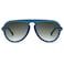 SOJOS Retro Aviator Sunglasses Womens Mens Vintage Plastic Frame Shades Lentes De Sol Para Mujer SJ2255 Blue