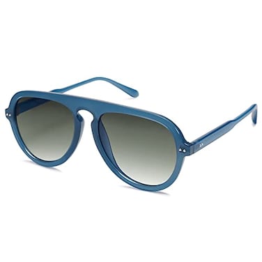 SOJOS Retro Aviator Sunglasses Womens Mens Vintage Plastic Frame Shades Lentes De Sol Para Mujer SJ2255 Blue
