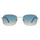 SOJOS Retro Polarized Oval Sunglasses for Women Men Trendy Classic Shades UV400 Protection SJ1177 Silver Blue Grading