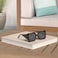SOJOS Retro Square Polarized Womens Sunglasses Trendy Oversized Large Womens Big Shades SJ2224 Black Grey Lens