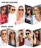 SOJOS Retro Vintage Round Polarized Sunglasses for Women Men Small Double Bridge Circle Sunnies SJ1104 Dark BlackGrey