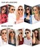 SOJOS Retro Vintage Round Polarized Sunglasses for Women Men Small Double Bridge Circle Sunnies SJ1104 Dark BlackGrey