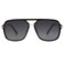 SOJOS SJ2229 Sunglasses Black Grey Women Men