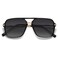 SOJOS SJ2229 Sunglasses Black Grey Women Men