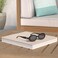 SOJOS Small Retro Oval Polarized Sunglasses for Women Men 90s Vintage UV400 Protection Tiny Sun Glasses SJ2286Black Grey