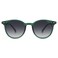 SOJOS Small Round Classic Polarized Sunglasses for Women Men Vintage Style UV400 Lens SJ2113 GreenGradient Grey