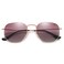 SOJOS Small Square Polarized Sunglasses for Men and Women Polygon Mirrored Lens SJ1072 with Gold FrameGradient Purple Lens