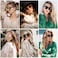 SOJOS Sunglasses for Women Men Vintage Style Shades SJ2157BlueGradient Blue