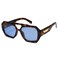 SOJOS Trendy Aviator Sunglasses for Womens Mens PolarizedHexagonal Square Large Shades Double Bridge Designer Inspired UV400 Sun Glasses SJ2288