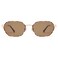 SOJOS Trendy Polarized Hexagon Sunglasses for Women Men UV400 Retro Rectangle Shades SJ1238 TortoiseBrown
