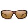 Suncloud Milestone Polarized Sunglass with Polycarbonate Lens Matte Tortoise FrameBrown One Size