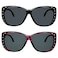 Yogo Vision Sunglasses that Fit Over Glasses for Women UV Protection Polarized and HD Vision Fitover Eyeglasses