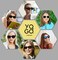 Yogo Vision Sunglasses that Fit Over Glasses for Women UV Protection Polarized and HD Vision Fitover Eyeglasses