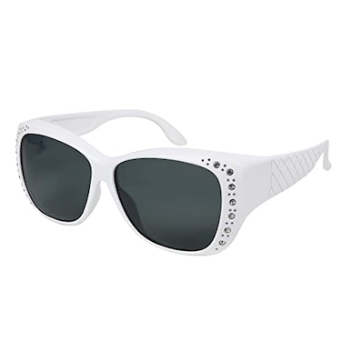 Yogo Vision Sunglasses that Fit Over Glasses for Women UV Protection Polarized and HD Vision Fitover Eyeglasses