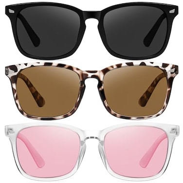 Ougenni Sunglasses Womens Trendy Classic Retro Style Polarized Sunglasses for Women and Men UV Protection