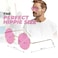 SunnyPro Round Sunglasses for Women Circle Glasses 60s 70s Pink Tinted Oversized Cute