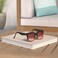 TAOTAOQI Vintage Women Oversized Sunglasses Designer Luxury Square Sun Glasses UV400 Protection Flat Lens