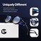 Technigadgets Finnegan Steampunk Retro Sunglasses Men Women with Leather Side Shield Double Bridge Plastic Frame Mens Gift Polarized Blue