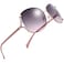 The Fresh Classic Crystal Elegant Women Beauty Design Sunglasses Gift Box L126Gold GreyPink