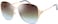 The Fresh Classic Crystal Elegant Women Beauty Design Sunglasses Gift Box L154Gold BrownBlue