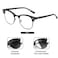 TIANYESY Polarized Sunglasses Photochromic Eyeglasses Unisex TY201903 T12PSC BlackPolarizedBlackPhotochromic Blue Light