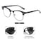 TIANYESY Polarized Sunglasses Photochromic Eyeglasses Unisex TY201903 T12PSC BlackPolarizedBlackPhotochromic Blue Light