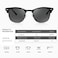 TIANYESY Polarized Sunglasses Photochromic Eyeglasses Unisex TY201903 T12PSC BlackPolarizedBlackPhotochromic Blue Light