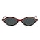 TIJN Olisa Retro Oval Sunglasses for Women Men Polarized UV400 Protection Lightweight Stylish Frame Trendy Sun Glasses