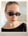 TIJN Olisa Retro Oval Sunglasses for Women Men Polarized UV400 Protection Lightweight Stylish Frame Trendy Sun Glasses