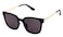 U.I STATION UI STATION Square Sunglasses Womens Mens Oversized Mirrored lens U886 BLACK