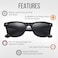 Got Shades UV Protection Sunglasses Men Women Lightweight Durable Unisex 80s Retro Shades with Flexible Hinges Bulk 4Pack