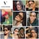 VANLINKER Retro Square Aviator Sunglasses for Women Men 70s Vintage Style Trendy Flat Top Rectangle Sun Glasses VL9826 Green Gradient Red