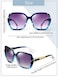 Weewooday 7 Pairs Oversized Sunglasses Women Sparkling Frame Classic Ladies Sunglasses Polarized Square Sunglasses