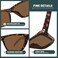WOWSUN Narrow Small Vintage Polarized Cat Eye Sunglasses for Women
