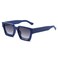 YAMEIZE Thick Frame Square Sunglasses Trendy Chunky Rectangle Sun Glasses for Women Men UV400 Protection