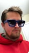 YAMEIZE Thick Frame Square Sunglasses Trendy Chunky Rectangle Sun Glasses for Women Men UV400 Protection