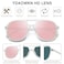 YDAOWKN Retro Square Aviator Sunglasses for Womens Mens Vintage 70s Double Bridge Sun Glasses