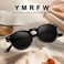 YMRFW Retro Small Round Polarized Sunglasses for Women Vintage Style Circle Sun Glasses UV Protection