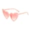 YooThink Love Heart Shaped Sunglasses for WomenVintage Cat Eye Mod Style Retro Glasses