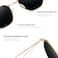 YWWPMDOF Polarized Sunglasses for Womens Men Trendy Square Hexagonal Flat Mirrored Sun Glasses UV Protection