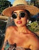 YWWPMDOF Polarized Sunglasses Men and Womens Trendy Square Hexagonal Flat Mirrored Sun Glasses UV Protection Black