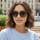 ZENOTTIC Oversized Cat Eye Sunglasses for Women Polarized Sun Glasses UV400 Protection Retro Shades Designer Style
