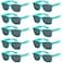 Got Shades UV Protection Sunglasses Men Women Lightweight Durable Unisex 80s Retro Shades with Flexible Hinges Bulk 10Pack