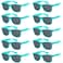 Got Shades UV Protection Sunglasses Men Women Lightweight Durable Unisex 80s Retro Shades with Flexible Hinges Bulk 10Pack