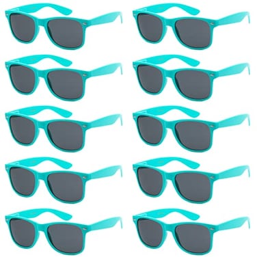 Got Shades UV Protection Sunglasses Men Women Lightweight Durable Unisex 80s Retro Shades with Flexible Hinges Bulk 10Pack
