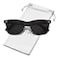 MEETSUN Polarized Sunglasses for Men Women Classic Retro Square Driving Sun Glasses UV Protection Matte Leopard Grey