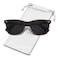MEETSUN Polarized Sunglasses for Men Women Classic Retro Square Driving Sun Glasses UV Protection Matte Leopard Grey