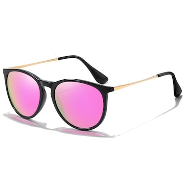 CHBP Polarized Sunglasses for Women Men Trendy 2026 Vintage Classic Retro Round Mirrored Lens Designer Style