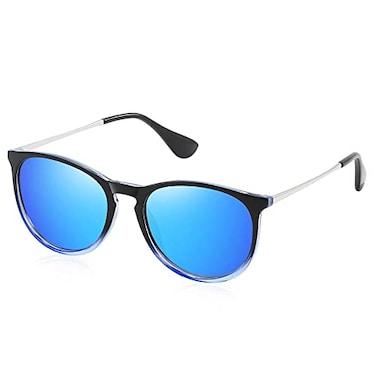 CHBP Polarized Sunglasses for Women Men Trendy 2026 Vintage Classic Retro Round Mirrored Lens Designer Style